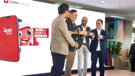 Gandeng Tiga Principal CIMB Niaga Luncurkan Kartu Kredit Digital OCTO