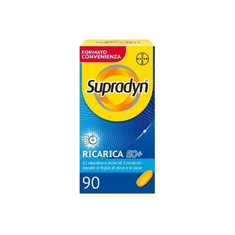 Supradyn Ricarica50 Integratore Vitaminico 90 Compresse Rivestite