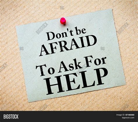 Dont Be Afraid Ask Image And Photo Free Trial Bigstock