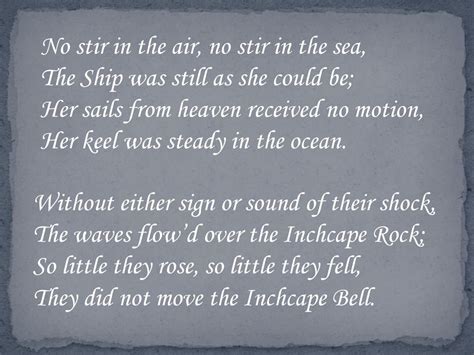 The Inchcape Rock By Robert Southey Ppt Download