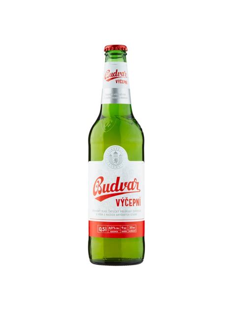 Budweiser Budvar Classic 10 0 5 l PIVA LAHVOVÁ Prodej potravin