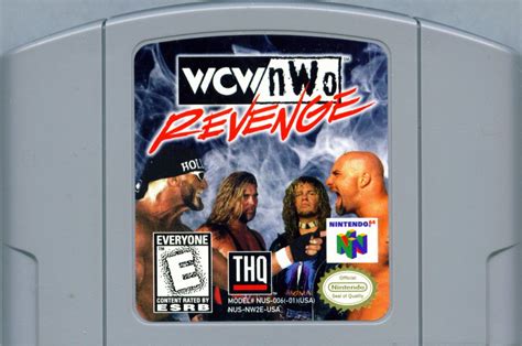 WCW NWO Revenge 1998 Nintendo 64 Box Cover Art MobyGames