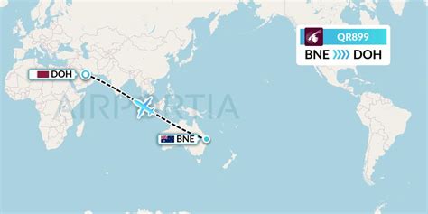 Qr Flight Status Qatar Airways Brisbane To Doha Qtr