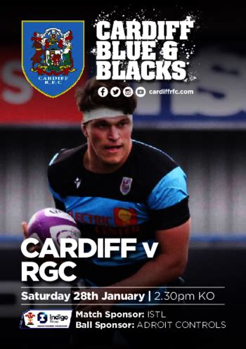 Cardiff RFC v RGC | Zeeon