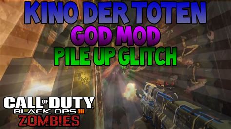 Bo Zombie Glitches Solo Team Zombie Pile Up Glitch Kino Der Toten