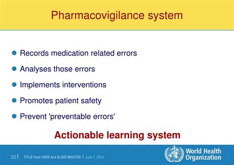 Ppt Developing Pharmacovigilance New Challenges And Opportunities