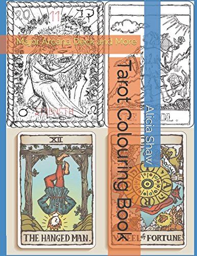 Tarot Colouring Book Major Arcana Deck And More Amazon Br