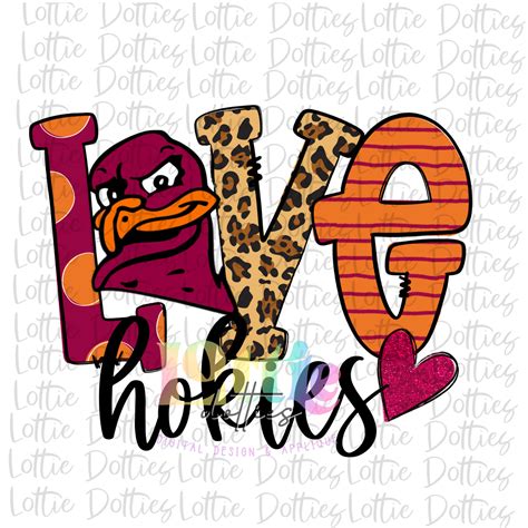 Love Hokies PNG - Hokies Sublimation - Digital Download – Lottie ...