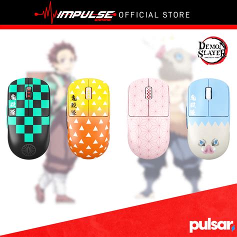 Pulsar X2v2 Wireless Gaming Mouse Demon Slayer Limited Edition