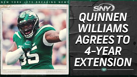 Jets And Dt Quinnen Williams Reach Extension Deal After Lengthy