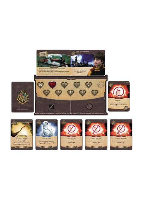 USAOpoly Harry Potter Bataille à Poudlard FR jeu de base La