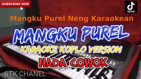 MANGKU PUREL NENG KARAOKE NADA COWOK KARAOKE DANGDUT KOPLO STK CHANEL