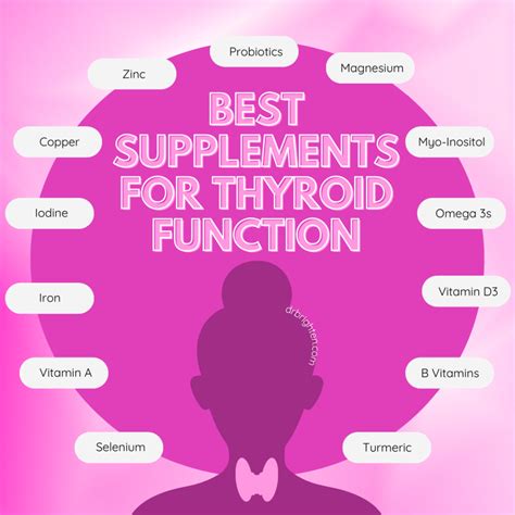 13 Best Thyroid Supplements Dr Jolene Brighten