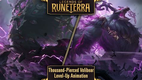 Legends Of Runeterra Thousand Pierced Volibear Level Up Animation