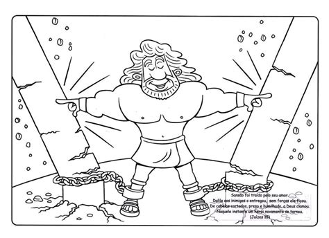 Sansão E Dalila Desenho - Desenhos de Sansão e Dalila - Desenhos Imprimir