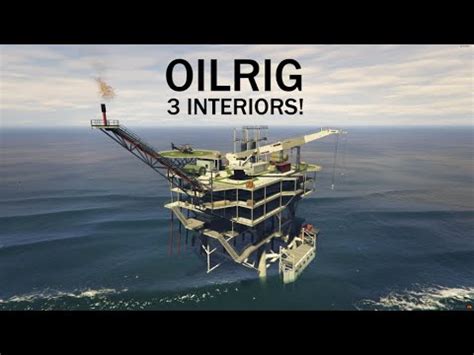 GTA V MAP OILRIG FIVEM MLO Видео