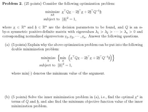 Problem 2 25 Points Consider The Following