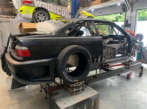 Bmw E36 M3x Race Car With A S85 V10 07 Engine Swap Depot