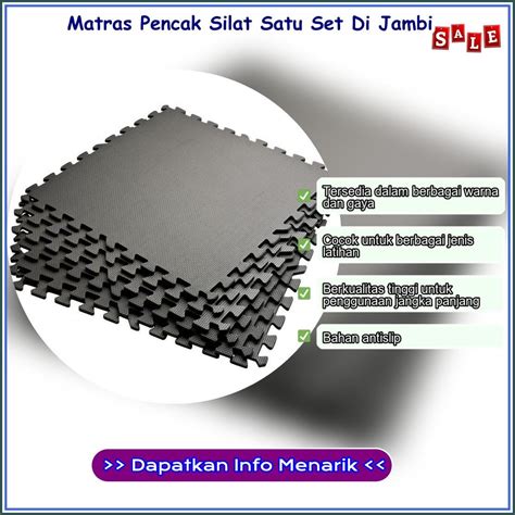 Matras Pencak Silat Satu Set Di Jambi Harga Matras Taekwondo Medium