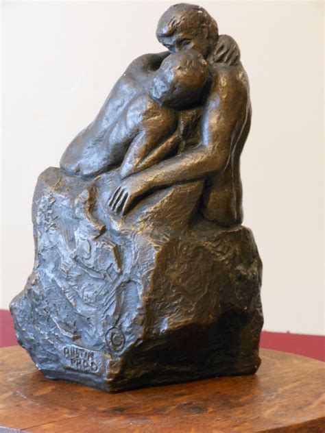 Vintage Austin Productions Sculpture Rodin's The Kiss