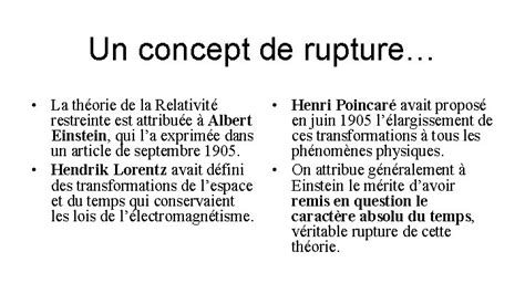 Illustration Gomtrique De La Relativit Restreinte Pour Comprendre