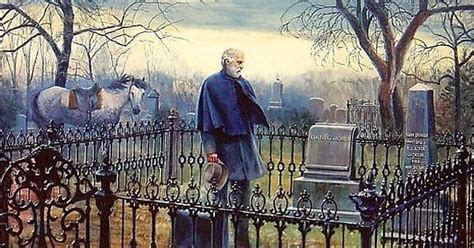 “the Final Visit” By Mort Kunstler This Painting Represents Robert E Lee In Lexington Va