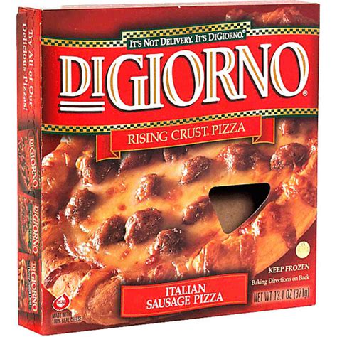 Digiorno Rising Crust Pizza Italian Sausage Frozen Foods Yoder S