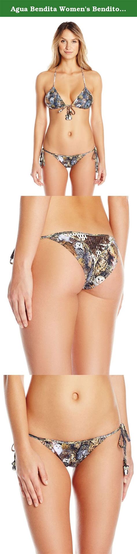 Agua Bendita Women S Bendito Lechuza Bikini Bottom Multi Medium Agua