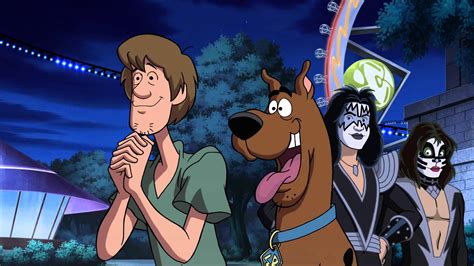 Scooby Doo And Kiss Rock And Roll Mystery Scooby Doo Animation Movies