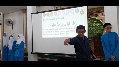 MOTIVASI PENJARINGAN PESERTA LOMBA BAYAN NAMA NAMA AL QUR AN YouTube