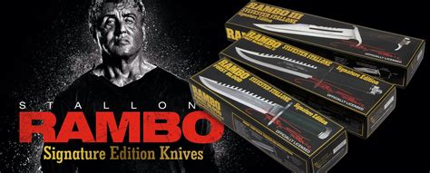 Officially Licensed Rambo First Blood Part Ii Knife Signature Edition