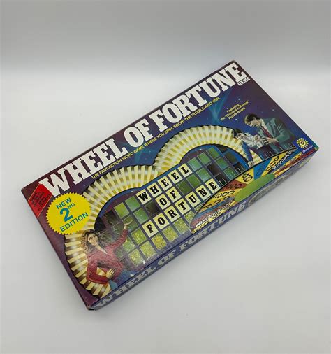 Vintage Wheel of Fortune Board Game 1985 Pressman Family Fun Night New ...