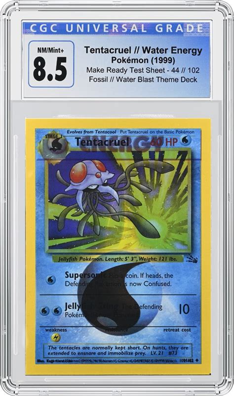 CGC Trading Cards Grades Rare Double Printed Pokémon Cards from Test