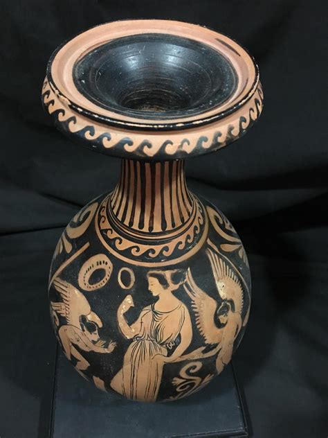 Ancient Greek Red Figure Amphora