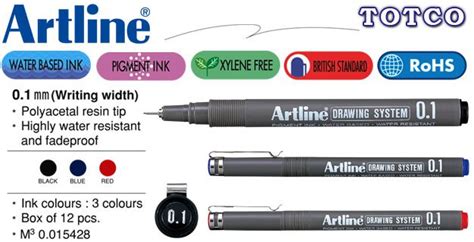 Artline Ek 231 Drawing System 01mm Totco Trading Sdn Bhd