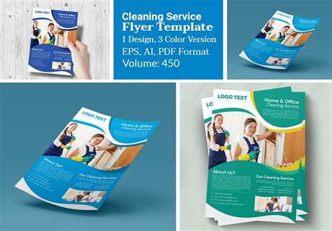 Home & Office Cleaning Service Flyer Graphic by mristudio · Creative ...