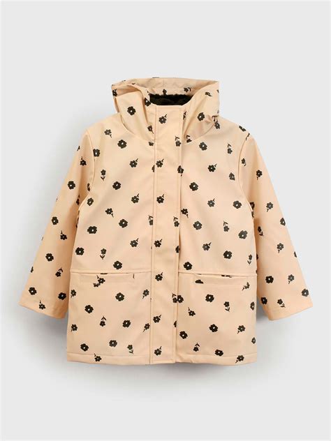 Abrigo Ni A Colloky Nude Impermeable