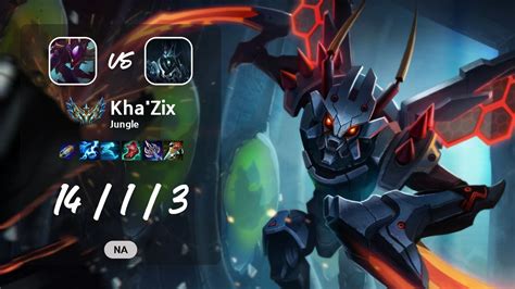 Kha Zix Jungle Vs Karthus Na Challenger Patch Youtube