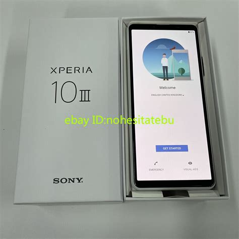 Sony Xperia 10 III XQ BT52 Dual SIM 128GB Unlocked 5G Smartphone New