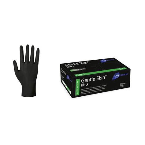 Meditrade Nitril Black Handschuhe Packung St Ck