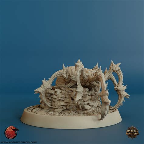 Giant Spider 3 • 32mm Scale Miniature – Crimson Raven Miniatures