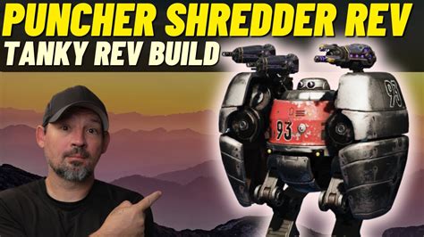 War Robots Extremely Durable Revenant Build Puncher Shredder