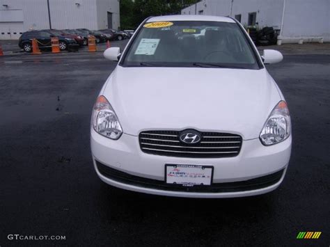 2009 Nordic White Hyundai Accent GLS 4 Door 51290018 Photo 3