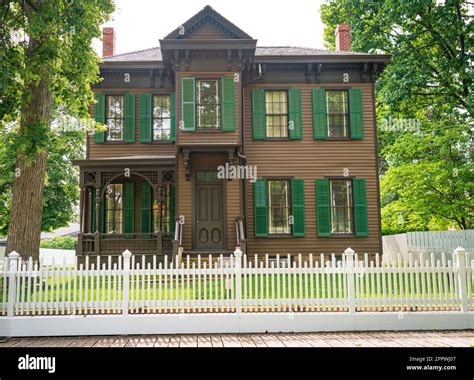 Lincoln Home National Historic Site Stock Photo - Alamy