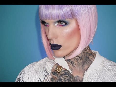 Pastel Goth Makeup Tutorial | Jeffree Star Goth Makeup - Grunge Makeup ...