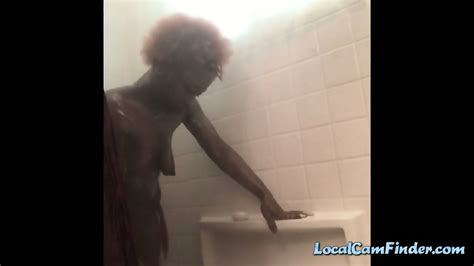 Double Penetration In The Shower With A Sex Toy