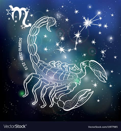 Scorpio Zodiac Sign Drawings