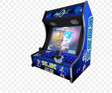 Arcade Cabinet SegaSonic The Hedgehog Arcade Game Amusement Arcade, PNG ...