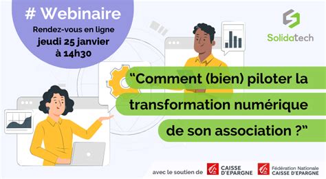 Webinaire Comment Bien Piloter La Transformation Num Rique De Son