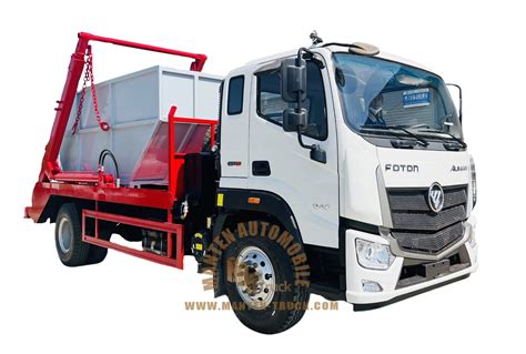 Customizable Foton 4X2 10 Cbm 12cbm 14cbm Swing Arm Garbage Collection